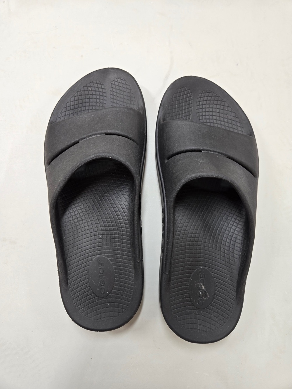 OOFOS Ooahh Men’s Slide Black Size 12 9152 - Picture 6 of 12